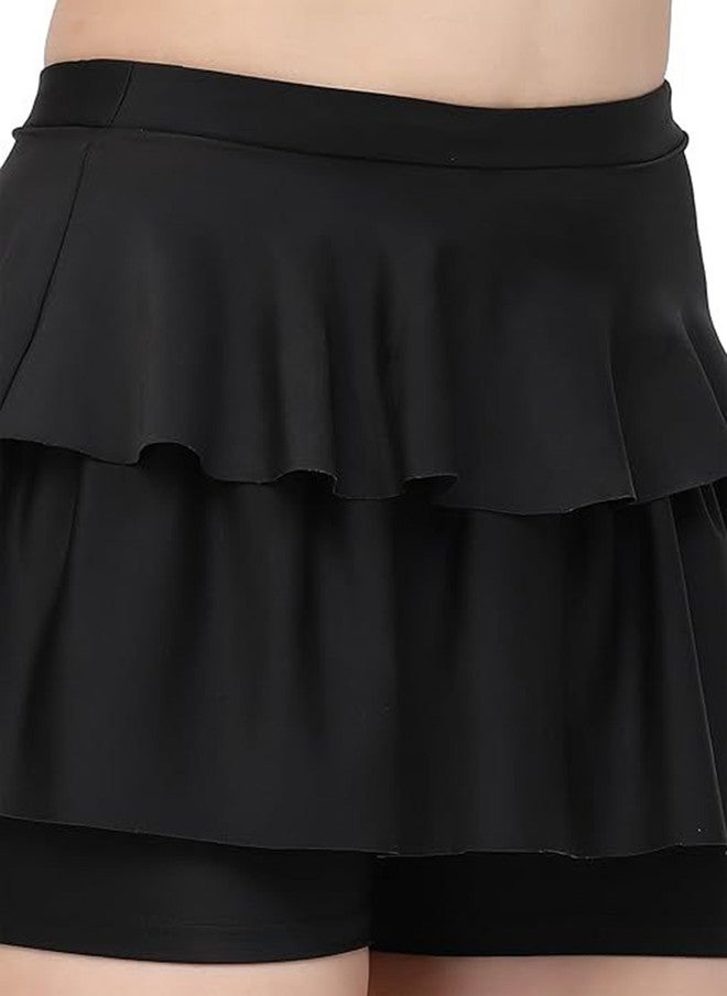 CUKOO Women Padded Ruffle Detail Two Piece Swim Set - Image 5